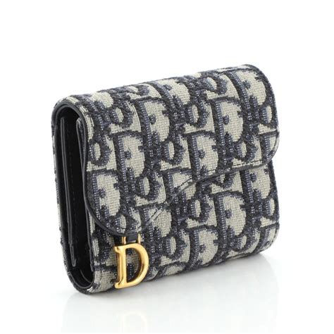 christian dior small wallet